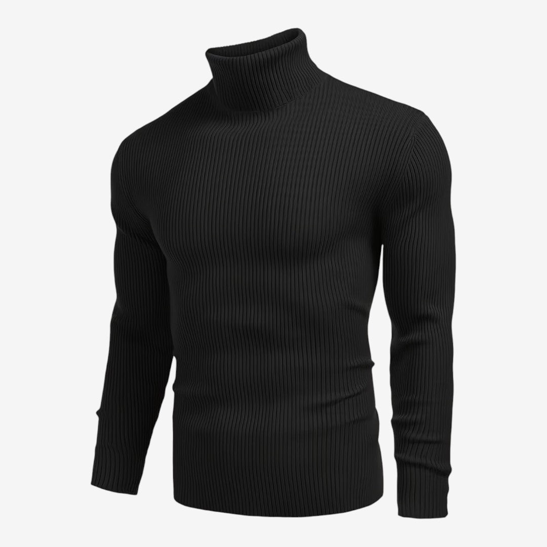Edouard | Warm Turtleneck Knit Jumper