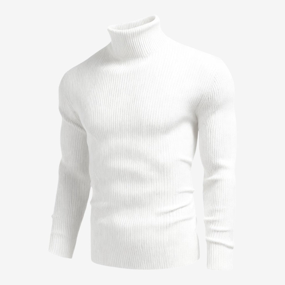 Edouard | Warm Turtleneck Knit Jumper