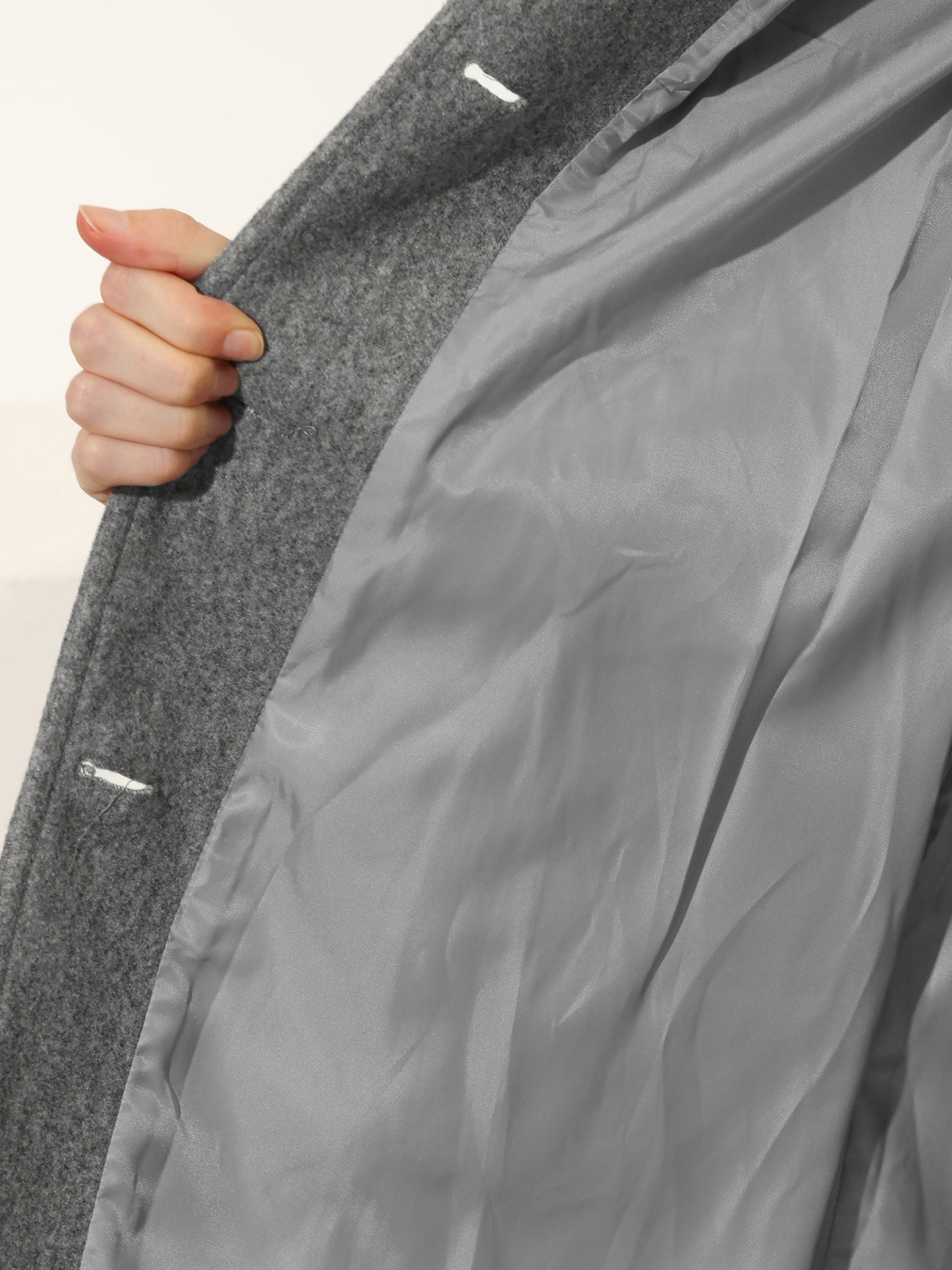 Elyra | Single Breasted Winter Trench Coat
