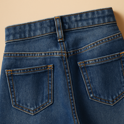 Elvyn | Loose Fit High Waisted Jeans