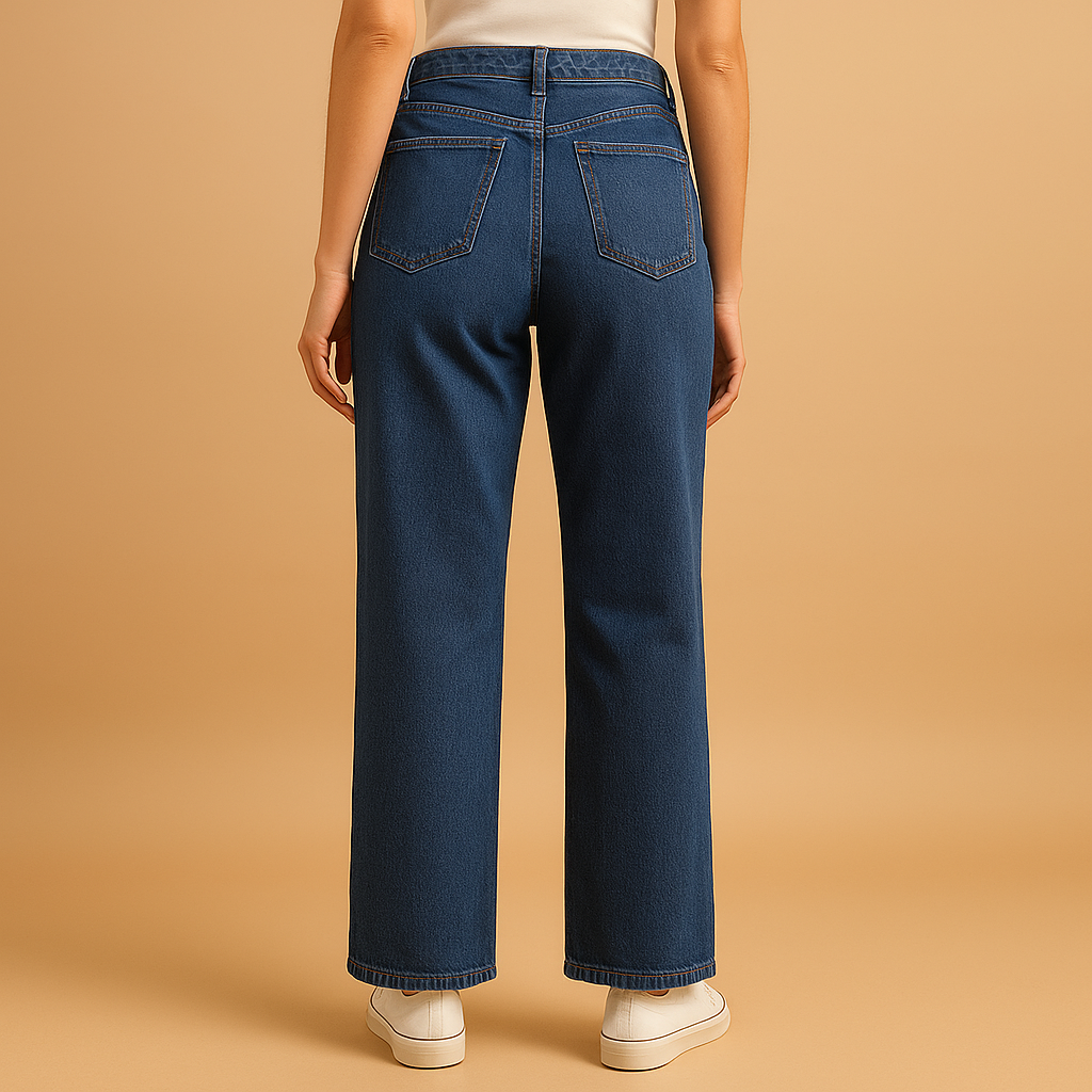 Elvyn | Loose Fit High Waisted Jeans