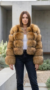 Zarelle | Fluffy Faux Fur Jacket Soft Texture