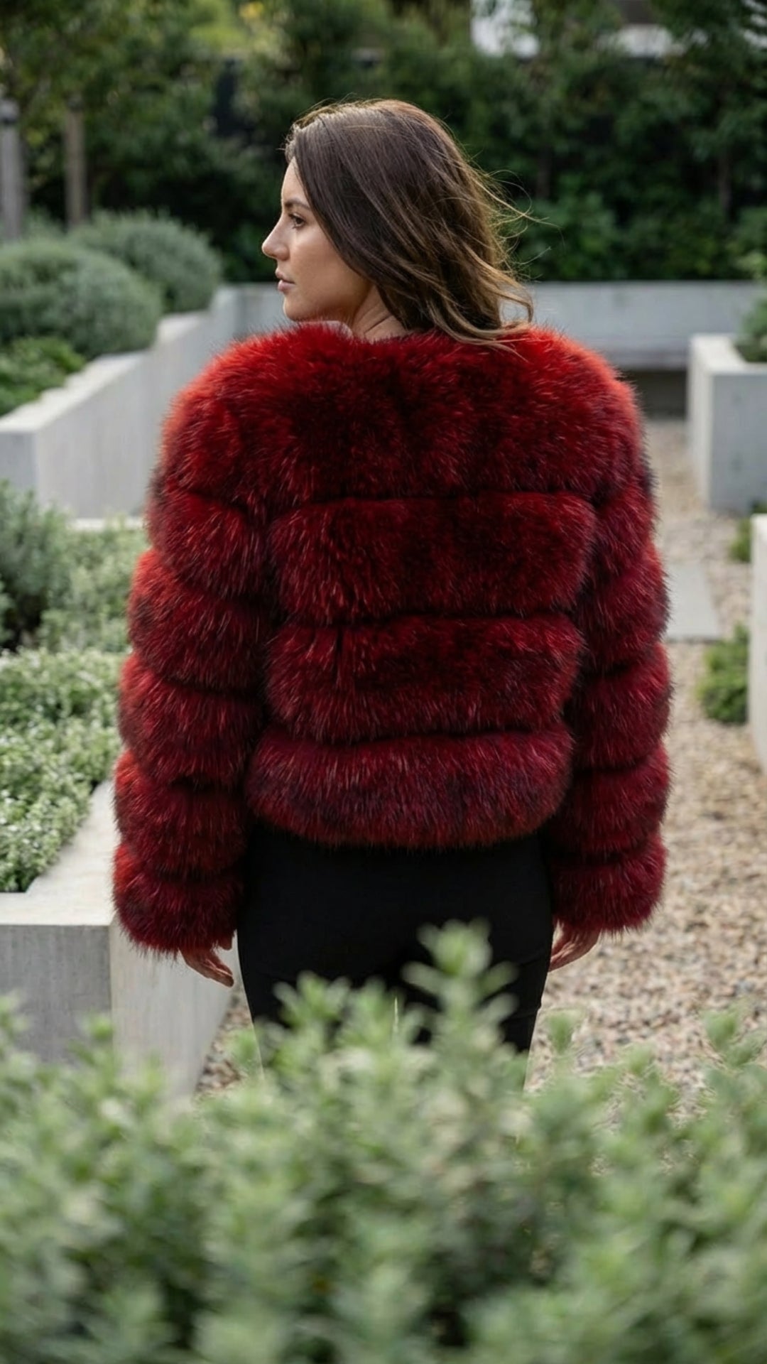 Zarelle | Fluffy Faux Fur Jacket Soft Texture
