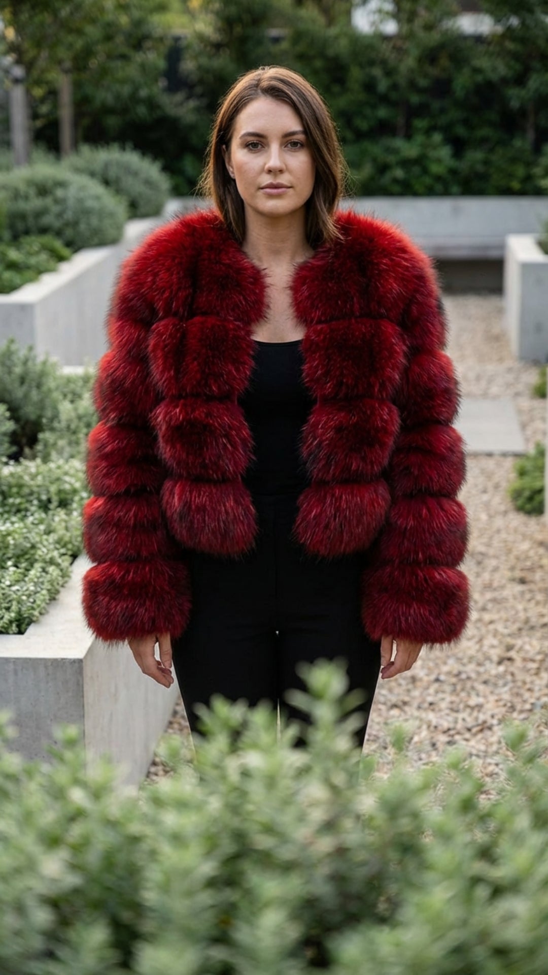 Zarelle | Fluffy Faux Fur Jacket Soft Texture
