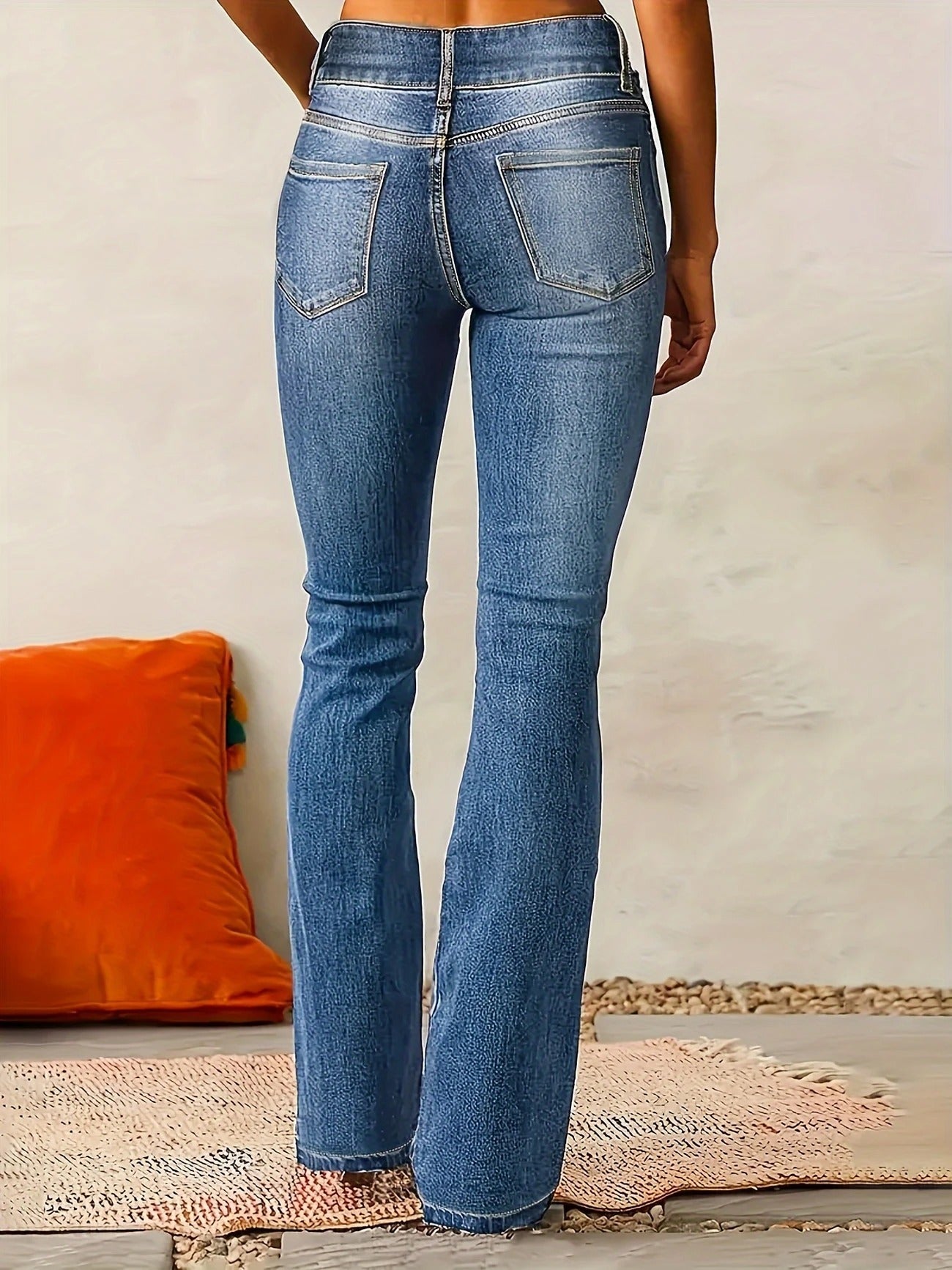 Renvara | High Waist Flare Jeans