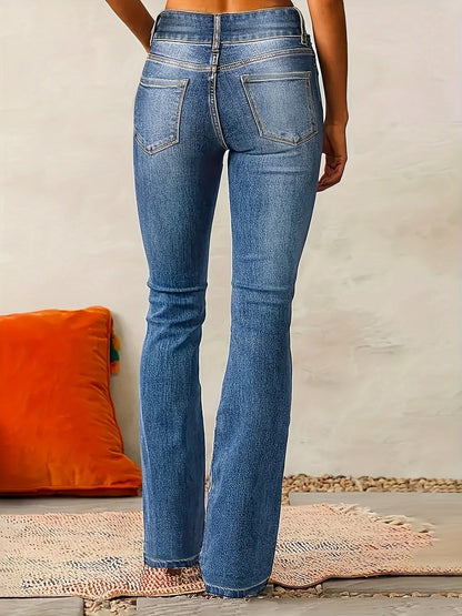 Renvara | High Waist Flare Jeans
