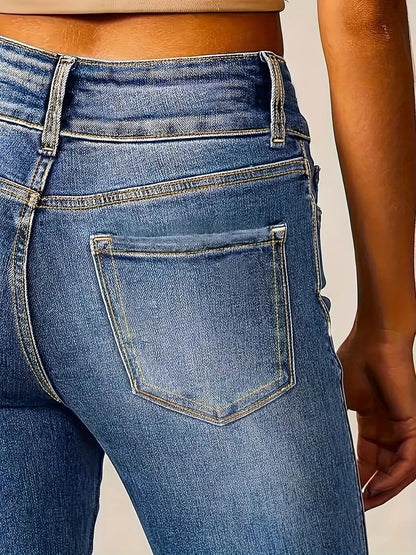 Renvara | High Waist Flare Jeans