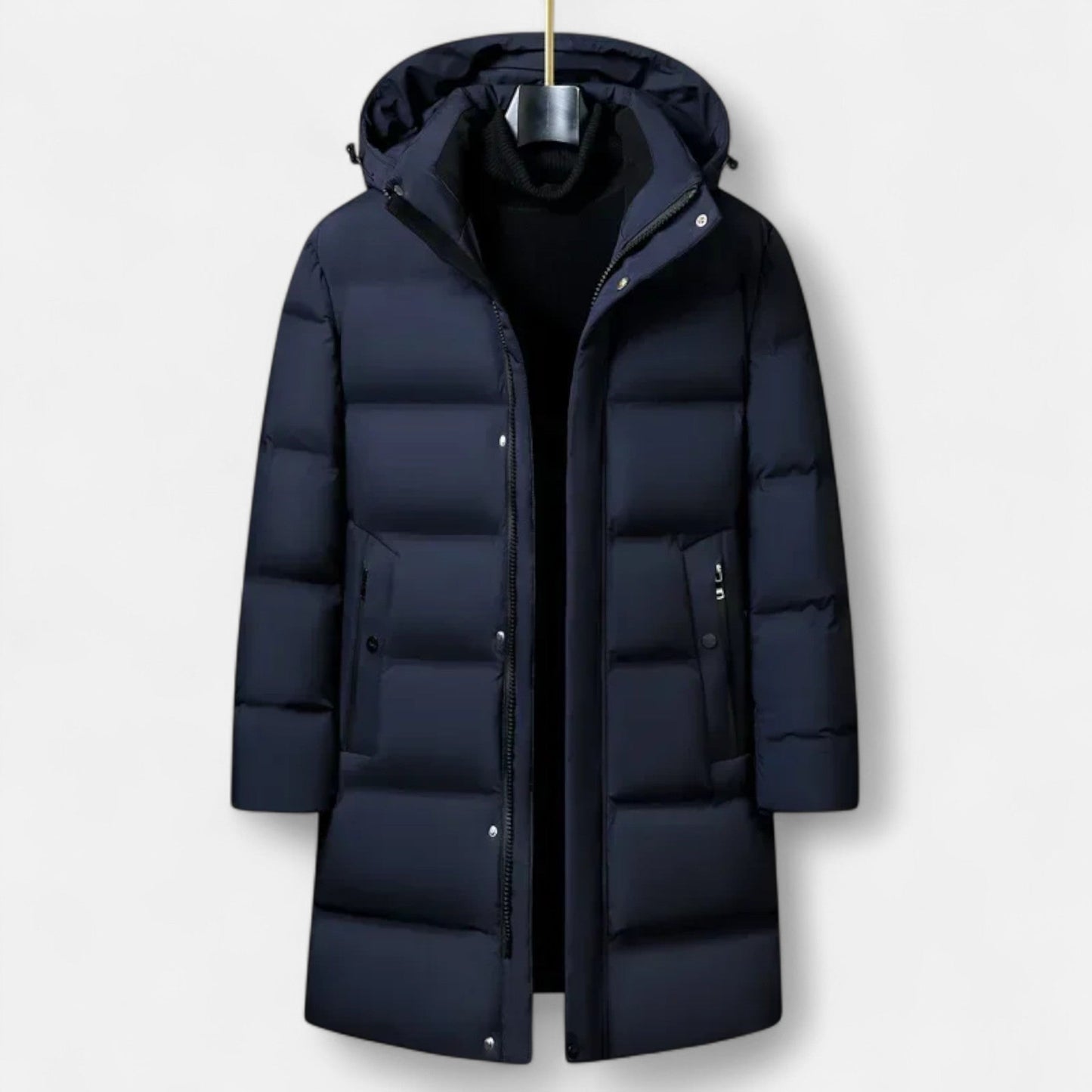 Mason | Men's Longline Hooded Puffer Coat