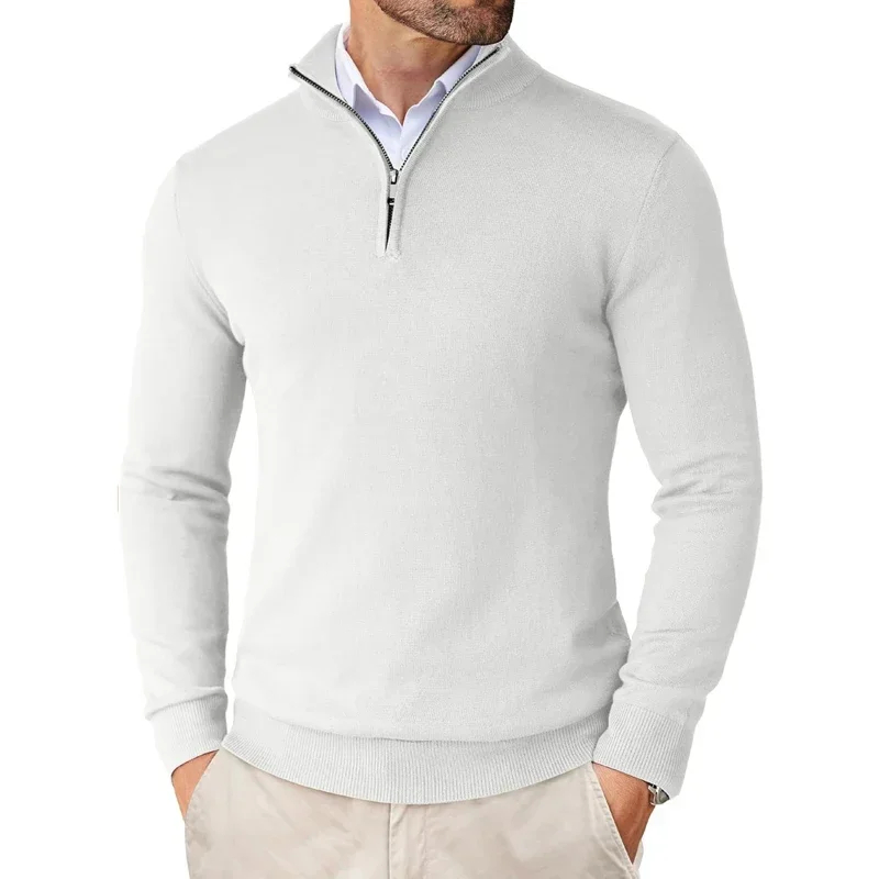 Stefan | Quarter-Zip Knit Sweater
