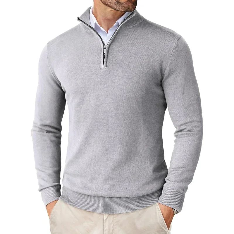 Stefan | Quarter-Zip Knit Sweater