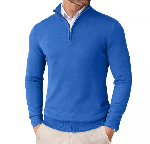 Stefan | Quarter-Zip Knit Sweater