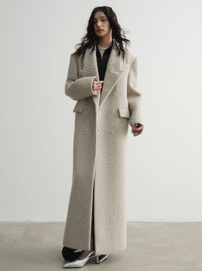 Coralie | Oversized Wool Maxi Coat