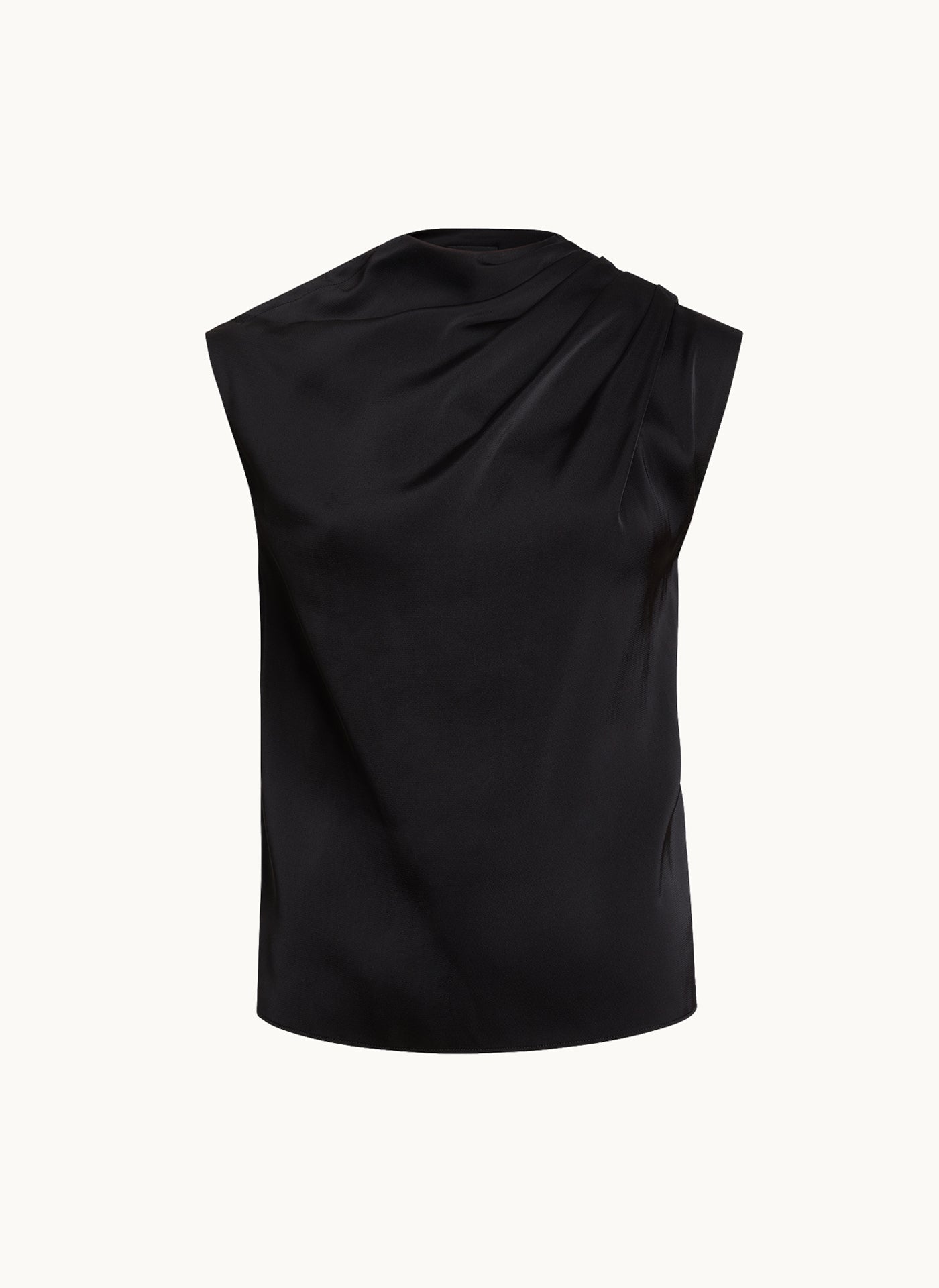 Adele | Women's Mock Neck Draped Top