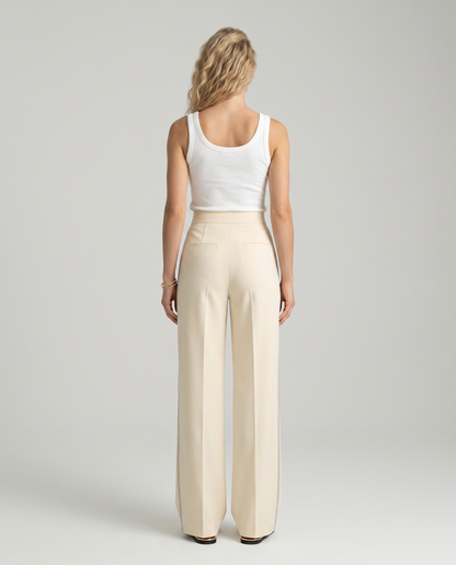 Eloise | High Waist Wide Leg Trousers