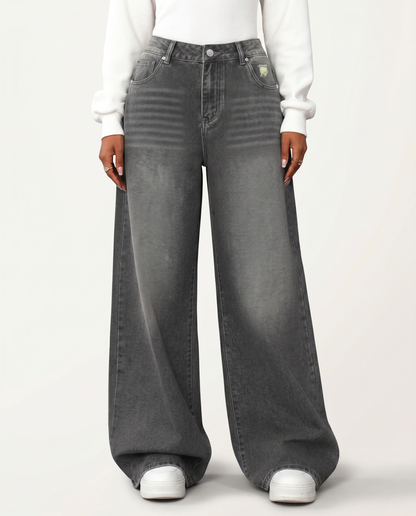 Danica | Distressed Wide Leg Jeans