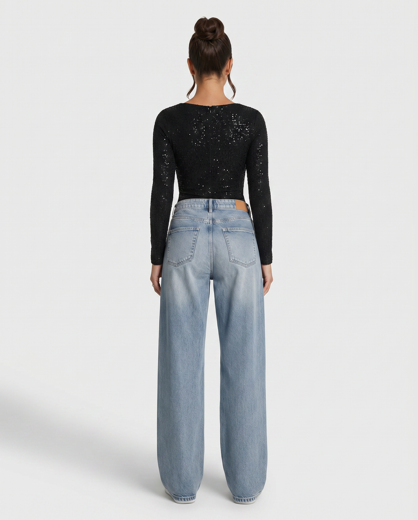 Evelina | Extra Long Wide Leg Jeans