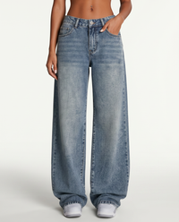 Evelina | Extra Long Wide Leg Jeans