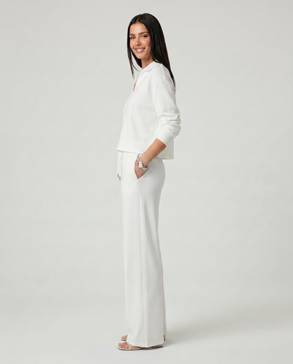 Maria | Two Piece Set with Wide Leg Pants