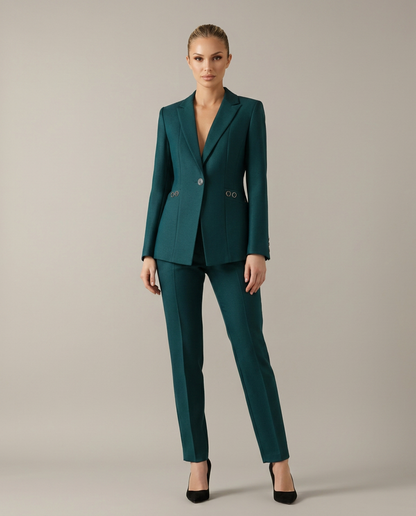 Tivara | Single Button Blazer Trouser Set