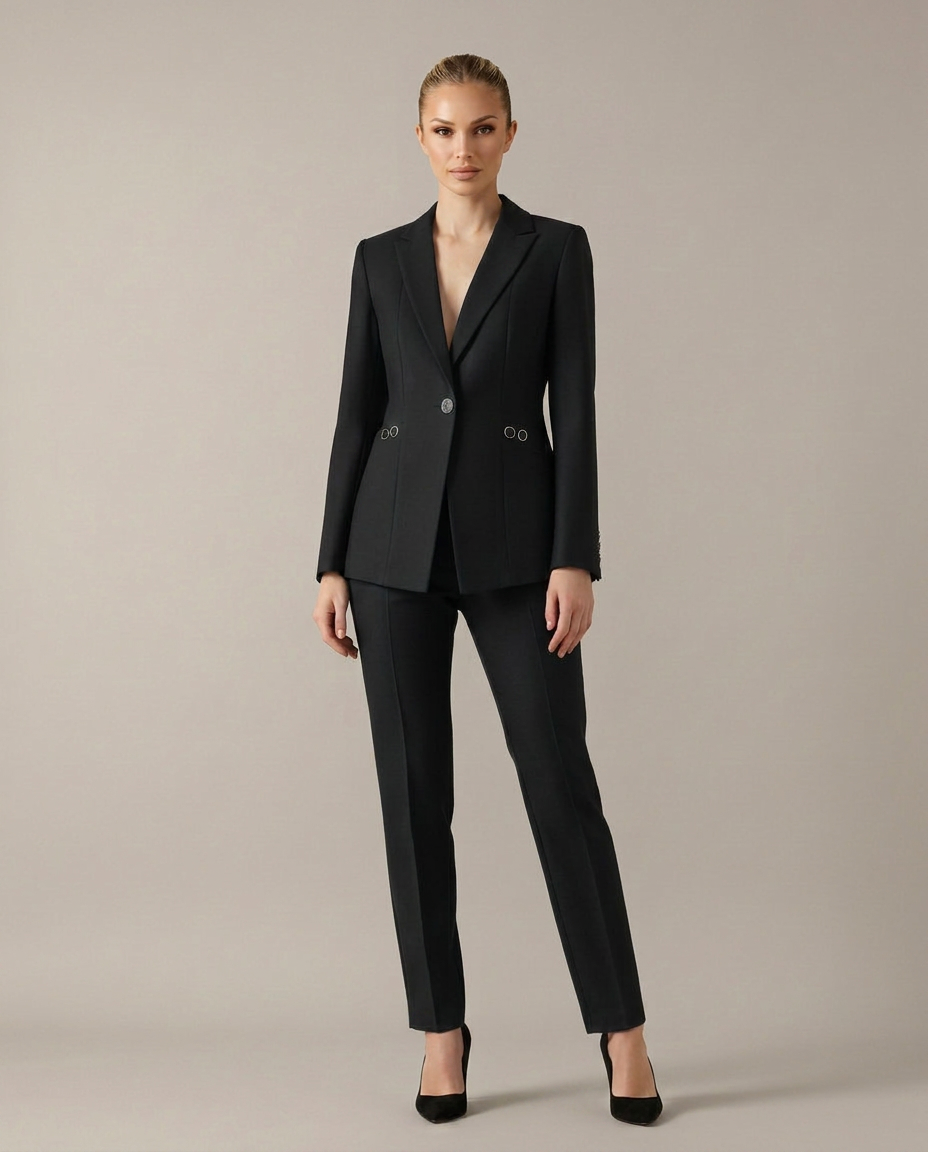 Tivara | Single Button Blazer Trouser Set