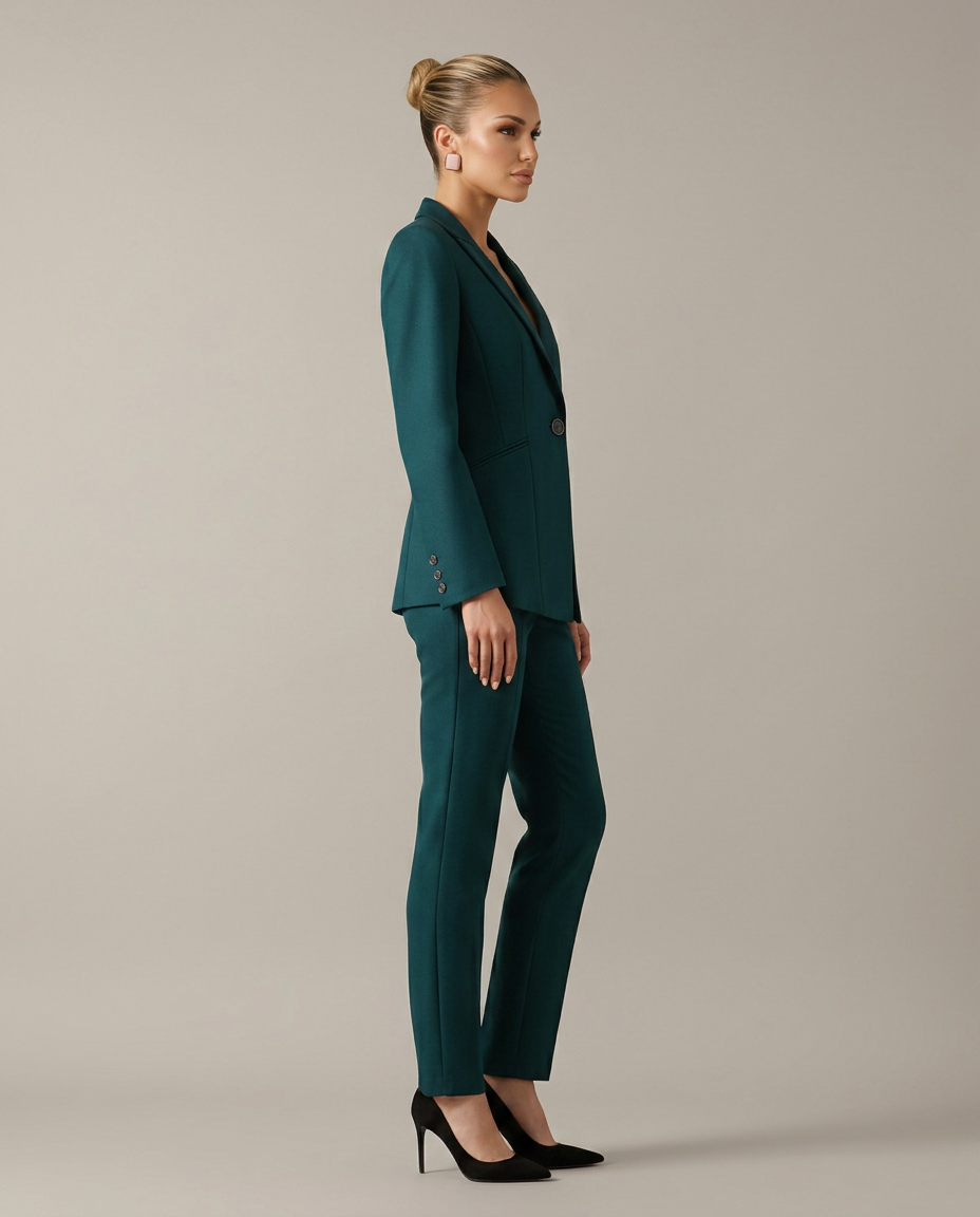 Tivara | Single Button Blazer Trouser Set