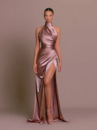 Capucine | Women's High Slit Maxi Dress