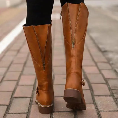 Velmora | Comfortable Leather Ankle Boots