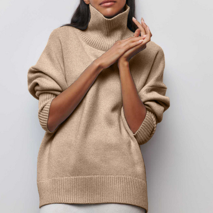 Elmara | Soft Turtleneck Knit Sweater