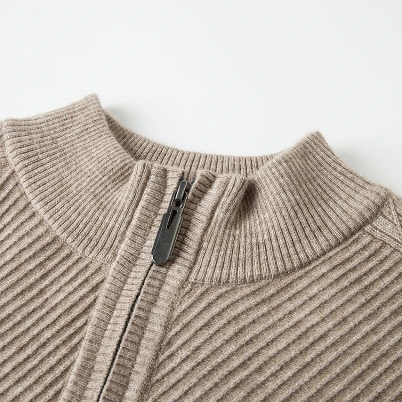 Orvian | Half Zip Knit Sweater Refined Fit