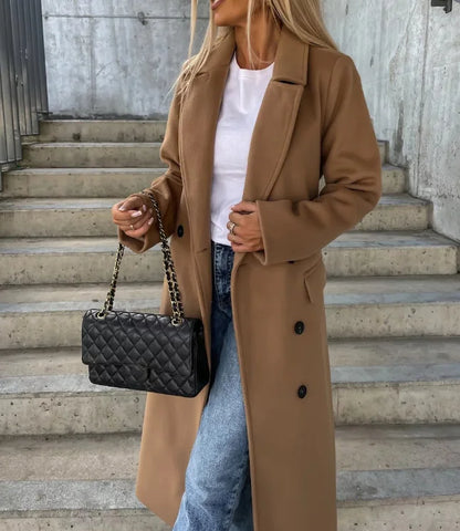 Mirava | Double Breasted Coat Classic Fit