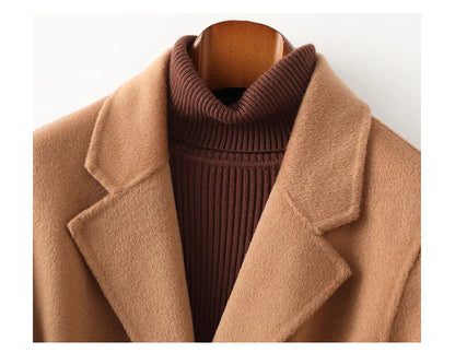 Romilda | Belted Wool Midi Coat