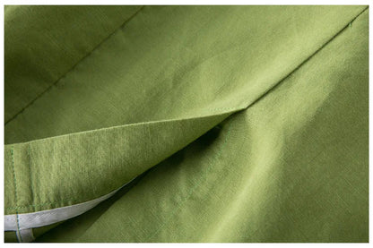 Odile | Tailored Linen Single-Button Blazer