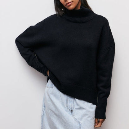 Elmara | Soft Turtleneck Knit Sweater