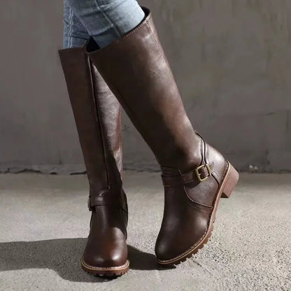 Velmora | Comfortable Leather Ankle Boots