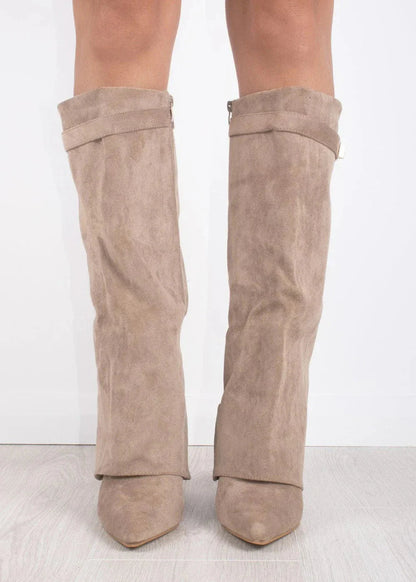 Seravelle | Slouch Knee High Heeled Boots