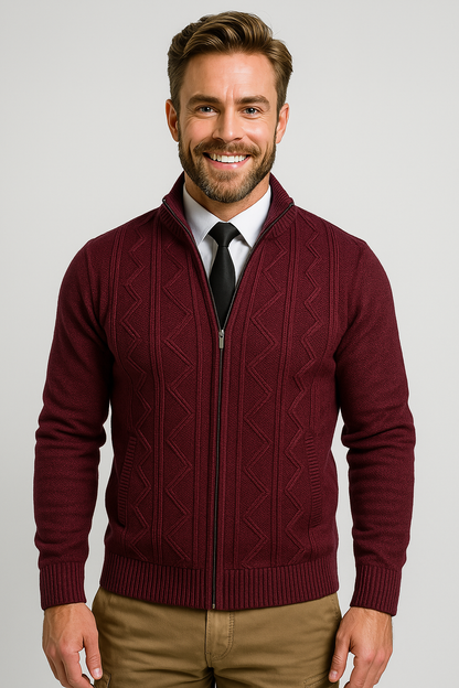 Monviro | Classic Knit Cardigan with Button Closure