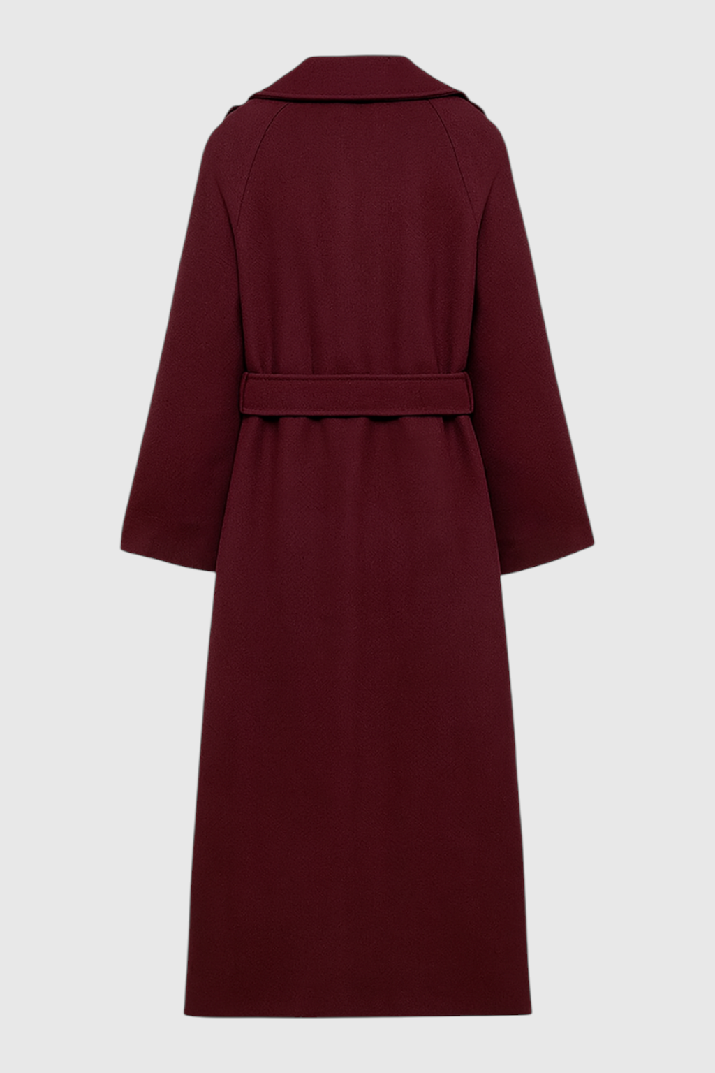 Vivienne | Double Breasted Belted Wool Coat