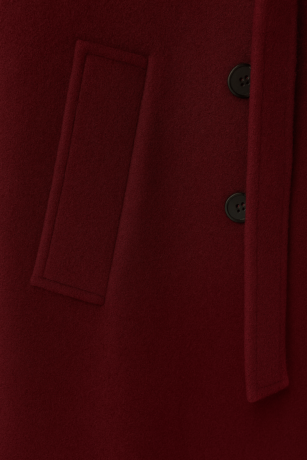 Vivienne | Double Breasted Belted Wool Coat