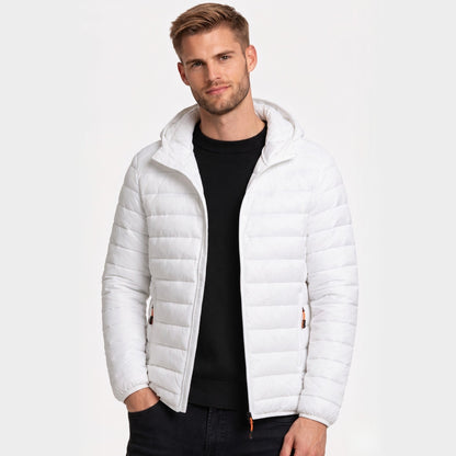 Logan | Men's Lightweight Hooded Puffer Jacket