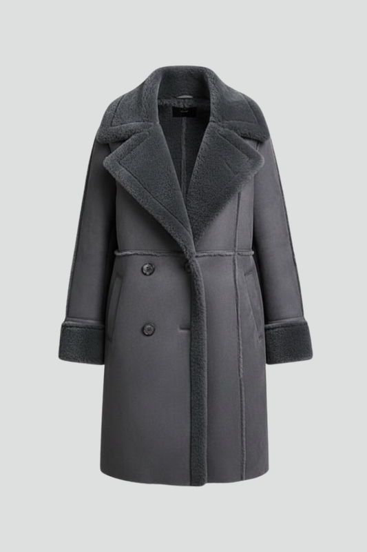 Adelina | Long Lapel Overcoat