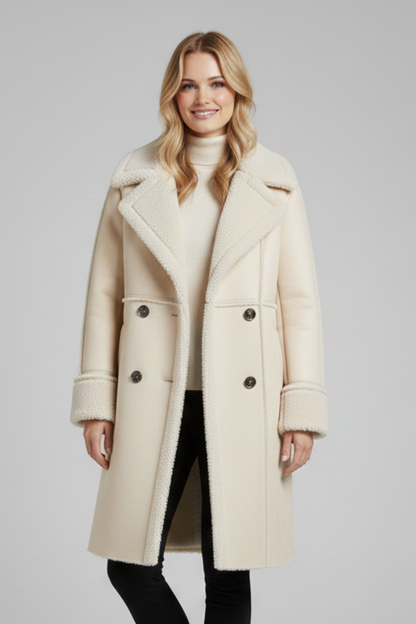 Adelina | Long Lapel Overcoat