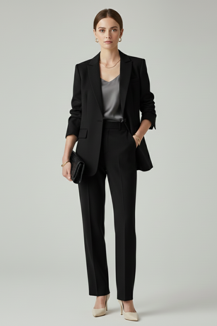 Emily | Tailored Two Piece Blazer Set