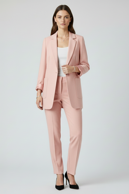Seraphine | Slim Fit Open Front Blazer