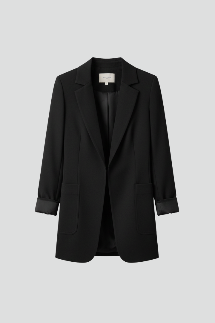 Seraphine | Slim Fit Open Front Blazer