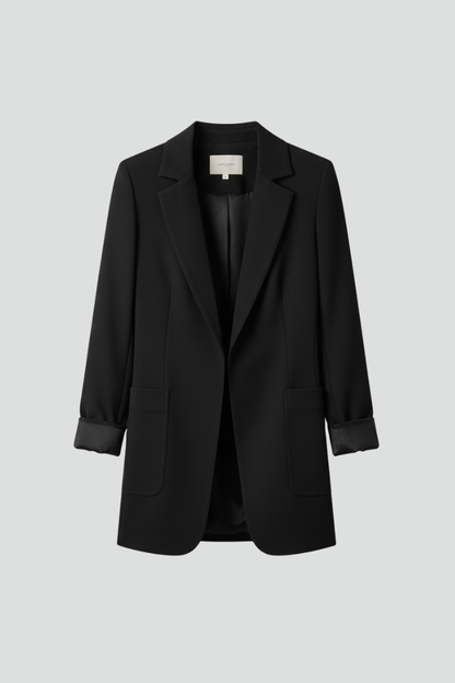 Seraphine | Slim Fit Open Front Blazer