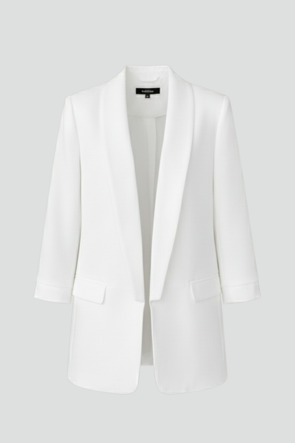 Nadine | Wrap Collar Fitted Blazer