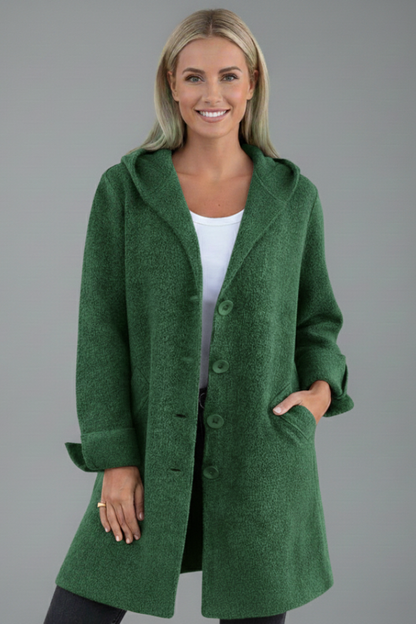 Virelta | Lapel Collar Button Coat