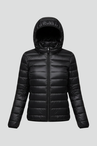Lorena | Hooded Quilted Zip Jacket