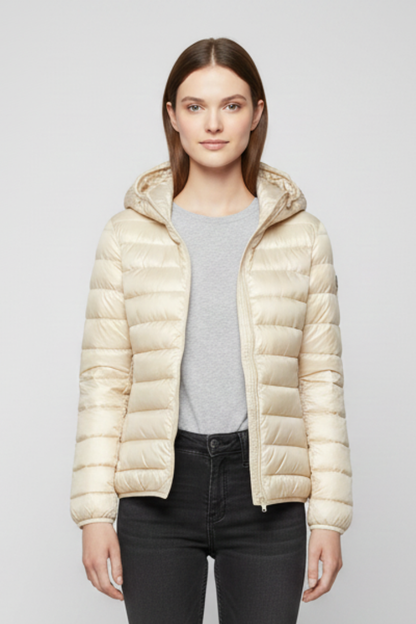 Lorena | Hooded Quilted Zip Jacket