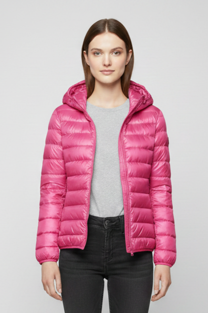 Lorena | Hooded Quilted Zip Jacket